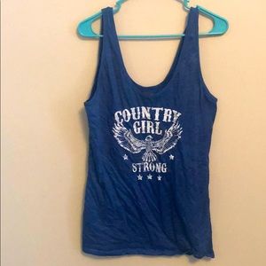 Country girl tank top